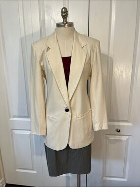 Raw Silk blazer by New York Studio